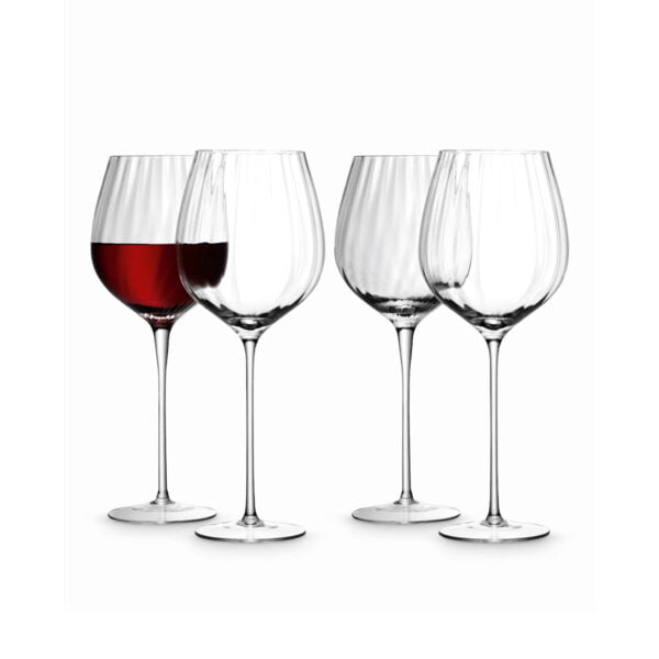 LSA Aurelia Red Wine Glass 660Ml Clear Optic X 4