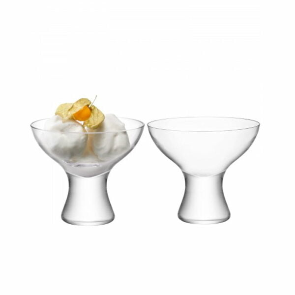 LSA Elina Dessert Dish Ø12.5Cm Clear X 2