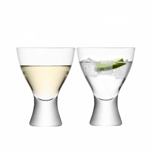 LSA Elina Water/Wine Glass 400Ml Clear X 2