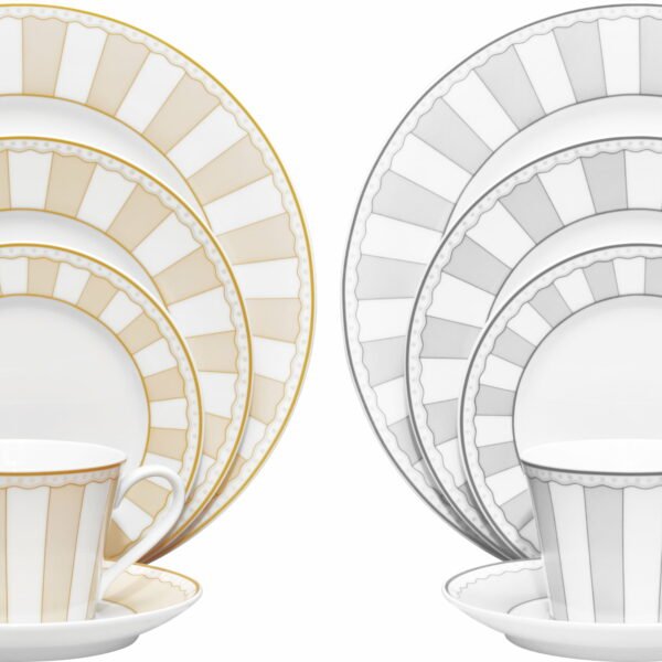 Noritake Round Vegetable 22.2Cm - Carnivale Champagne - Image 4