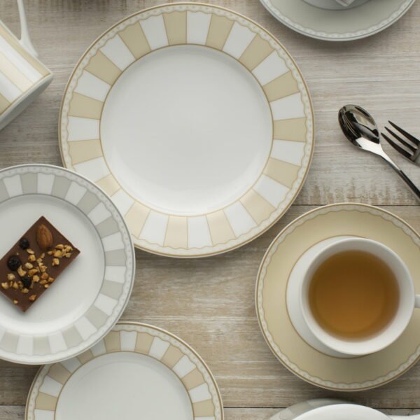 Noritake Round Vegetable 22.2Cm - Carnivale Champagne - Image 6