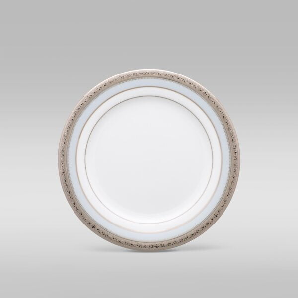 Noritake 47Pcs Dinner & Tea Set For 8 Person-Signature Mica Platinum - Image 4