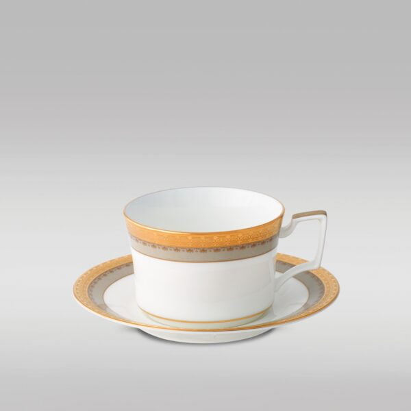 Noritake 47Pcs Dinner & Tea Set-Arndel Mica Gold - Image 3