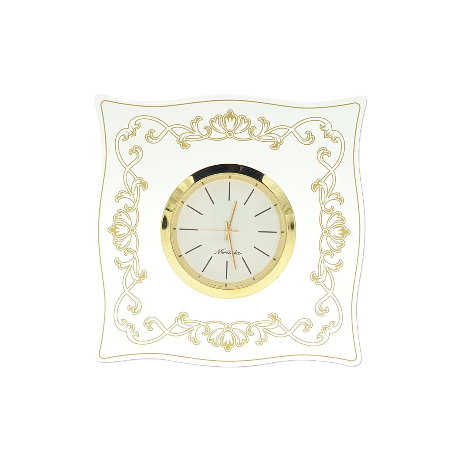 Noritake Hampshire Gold Clock - Maison Collection