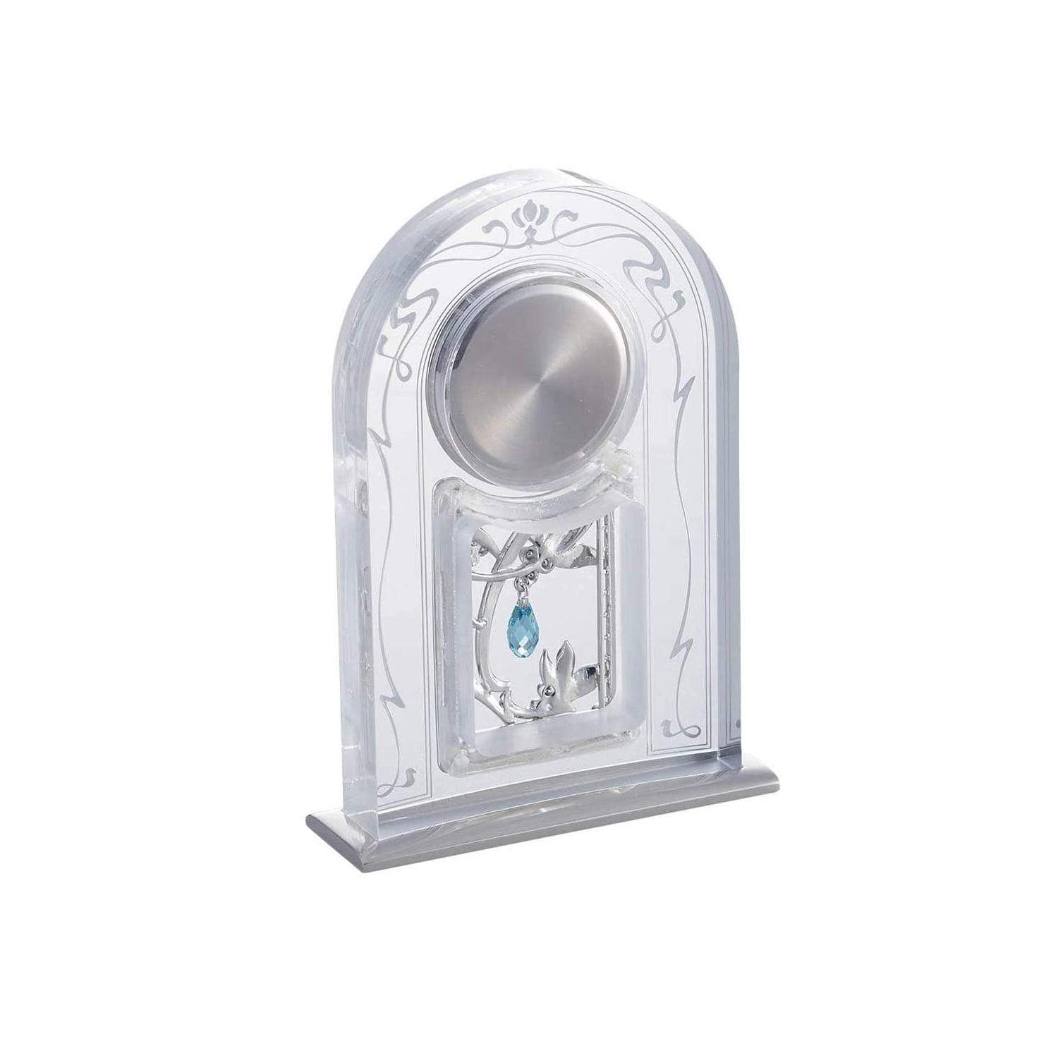 Noritake Art Nouveau Platinum Clock - Maison Collection - Image 2