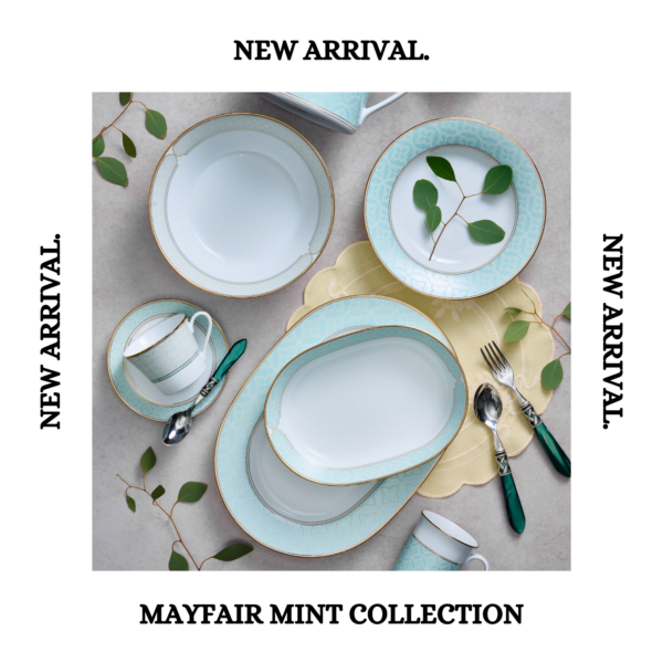 Noritake Round Vegetable- Mayfair Mint - Image 7