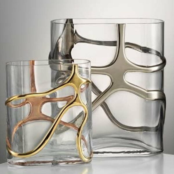 Eisch Stargate 30Cm Vase Gold - Image 3