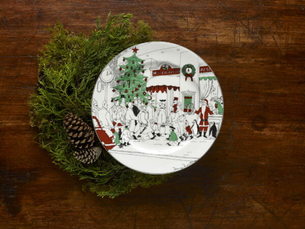 HOLIDAY ROUND PLATTER-LE RESTAURANT X'MAS - Image 4