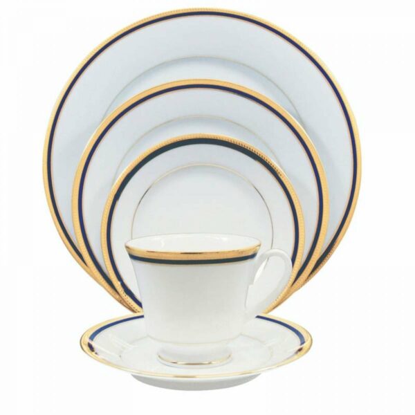 Noritake 96Pcs Dinner &Amp; Tea Set For 12 Persons - Toorak Blue