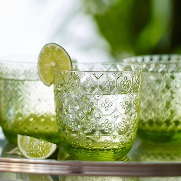 SIXTIES SET 6 TUMBLER-ACID GREEN - Image 2