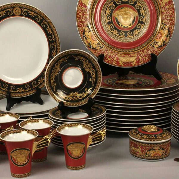 22Cm Plate-Versace Medusa - Image 3