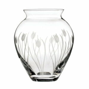 Royal Scot Crystal Wild Tulip Large Posy Vase - 180Mm (Gift Boxed)