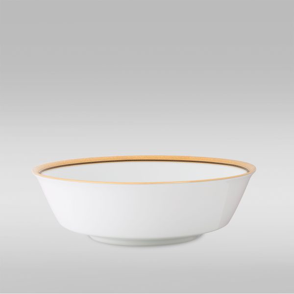 Noritake 20Pcs Dinner Set (Accent Plate) For 4 Person-Regent Gold - Image 4