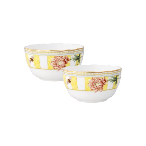 Noritake Bowl 11cm Pair Set with Gift Box – Harvest Dream